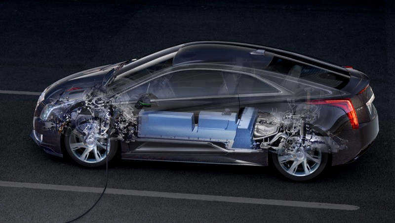 2014 Cadillac ELR Luxury Electric Arrives in January, Starts at $76,000, Inner Workings