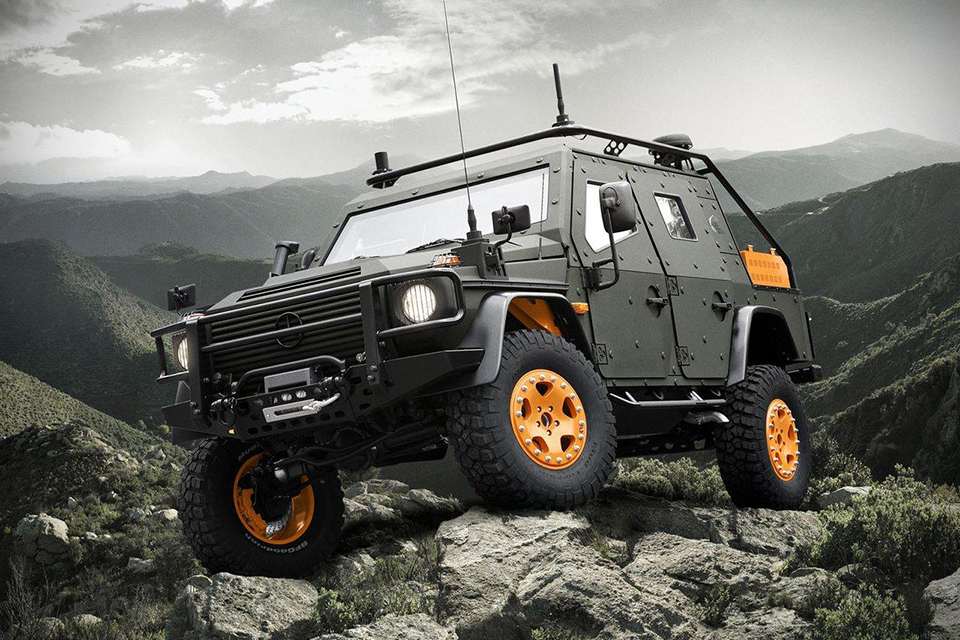 Mercedes Benz G Wagon Lapv 6 X Armored Vehicle Concept6