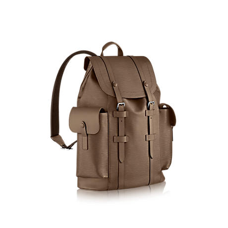 Just the right mix. The #LouisVuitton Christopher Backpack is part