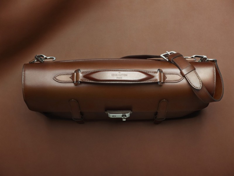 Louis Vuitton Cartable Briefcase Ombre Leather at 1stDibs