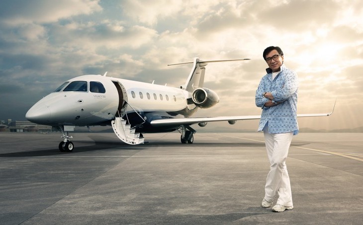 A Look at Jackie Chan’s New Private Jet