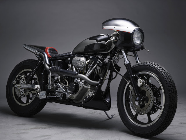 Jamesville S First Foray Into Cafe Racers Is The Harley Shovelhead American Luxury