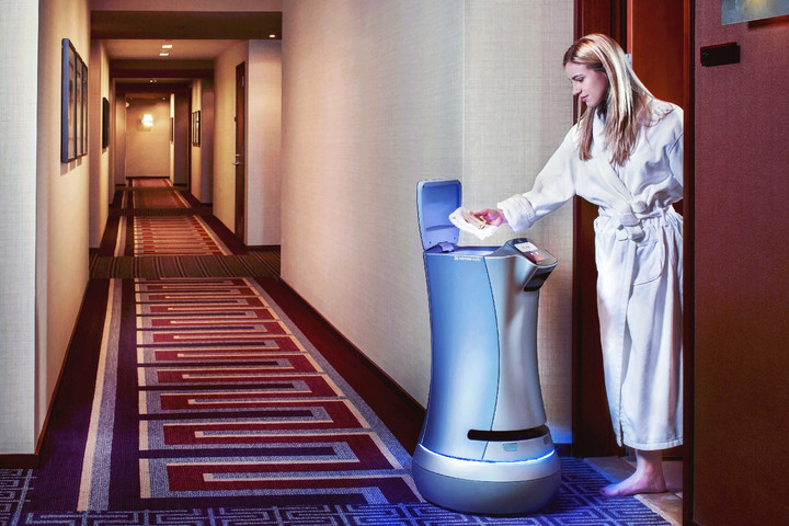 Robot Butler Now in Service at Luxury Residential Building in L.A.