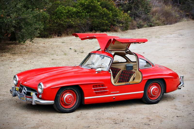 '55 Mercedes 300SL, First Gullwing Model, Goes to Auction ...