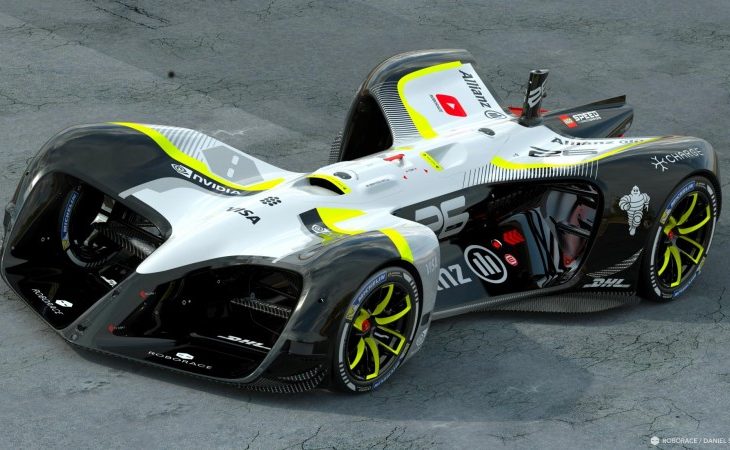 The Robocar by Roborace Is the World’s First Driverless E Formula Racer