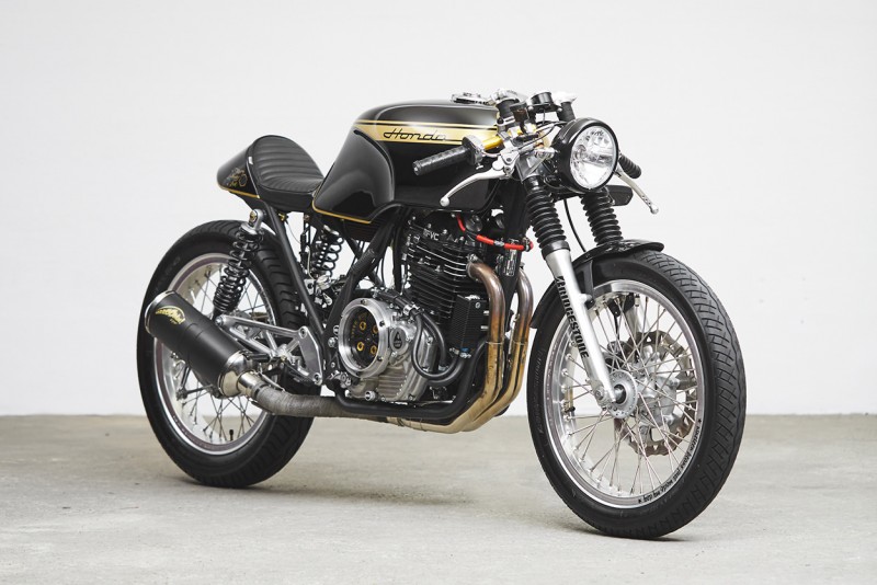 Black And Tan Design 271 S Honda Gb500 Cafe Racer American Luxury