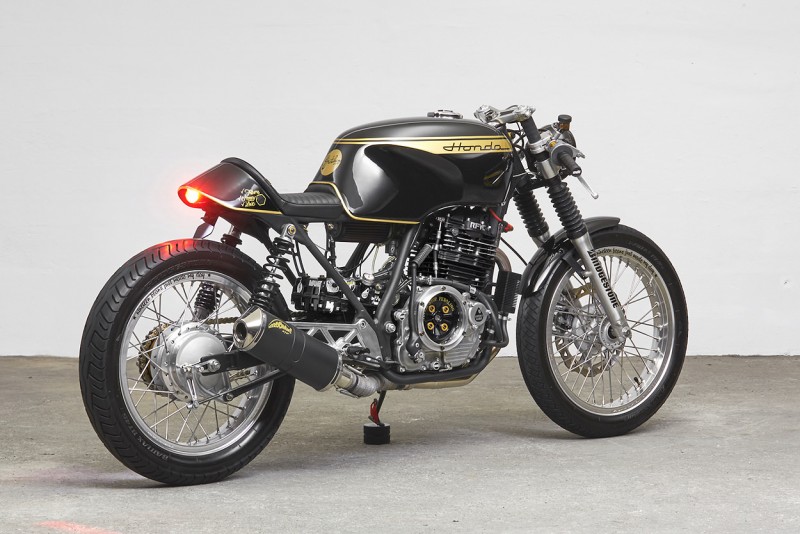 Black And Tan Design 271 S Honda Gb500 Cafe Racer American Luxury