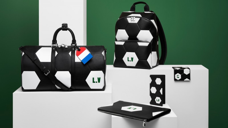 Louis Vuitton woos the football fan with soccer inspired travel bags -  Luxurylaunches
