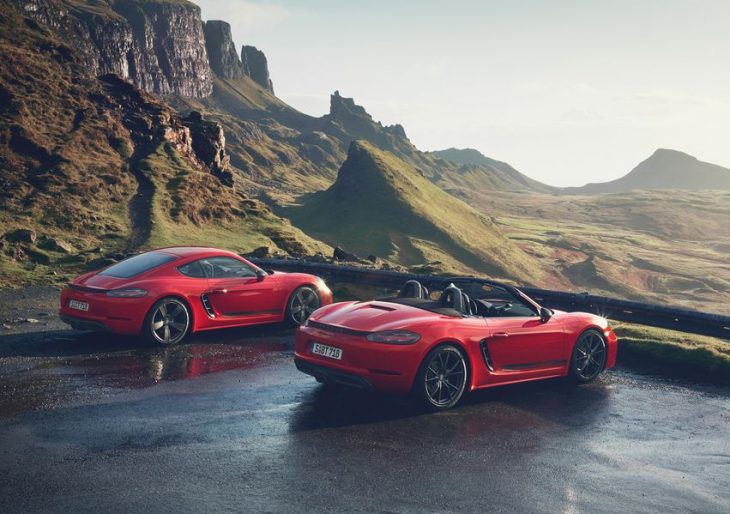 2020 Porsche 718 Boxster T and 718 Cayman T to Start Around $68K