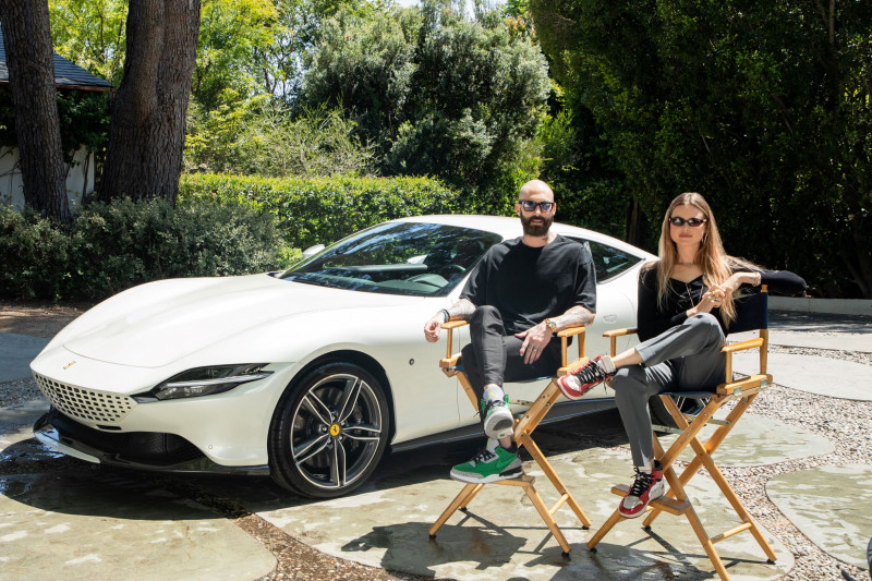 Adam Levine and Behati Prinsloo Lend Star Power to Ferrari's Charity Auction | American Luxury