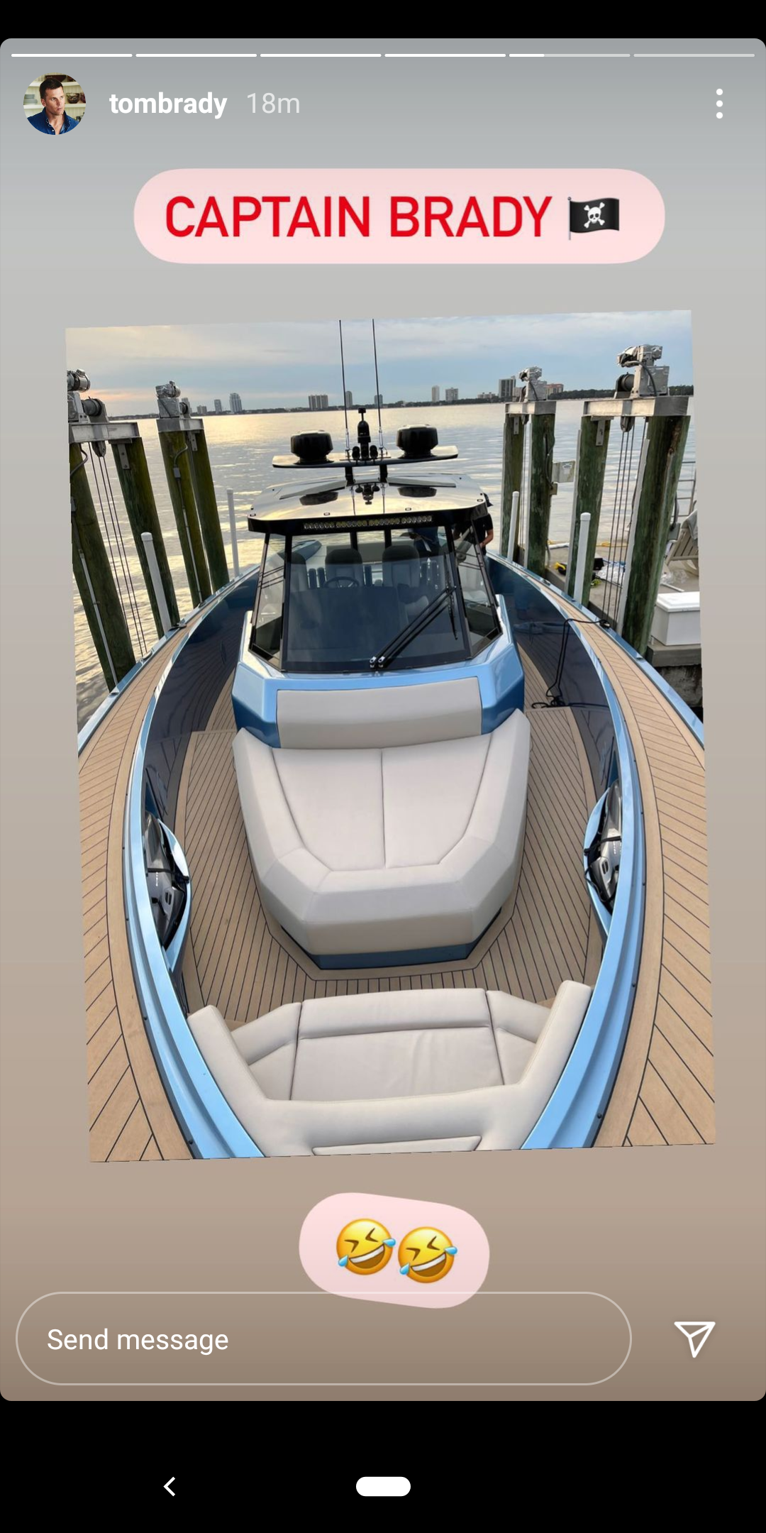 Tom Brady Treats Himself To Sleek Wajer 55 S Watercraft American Luxury