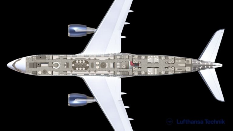 Lufthansa Technik Reimagines the Business Jet As an Airborne Yacht ...