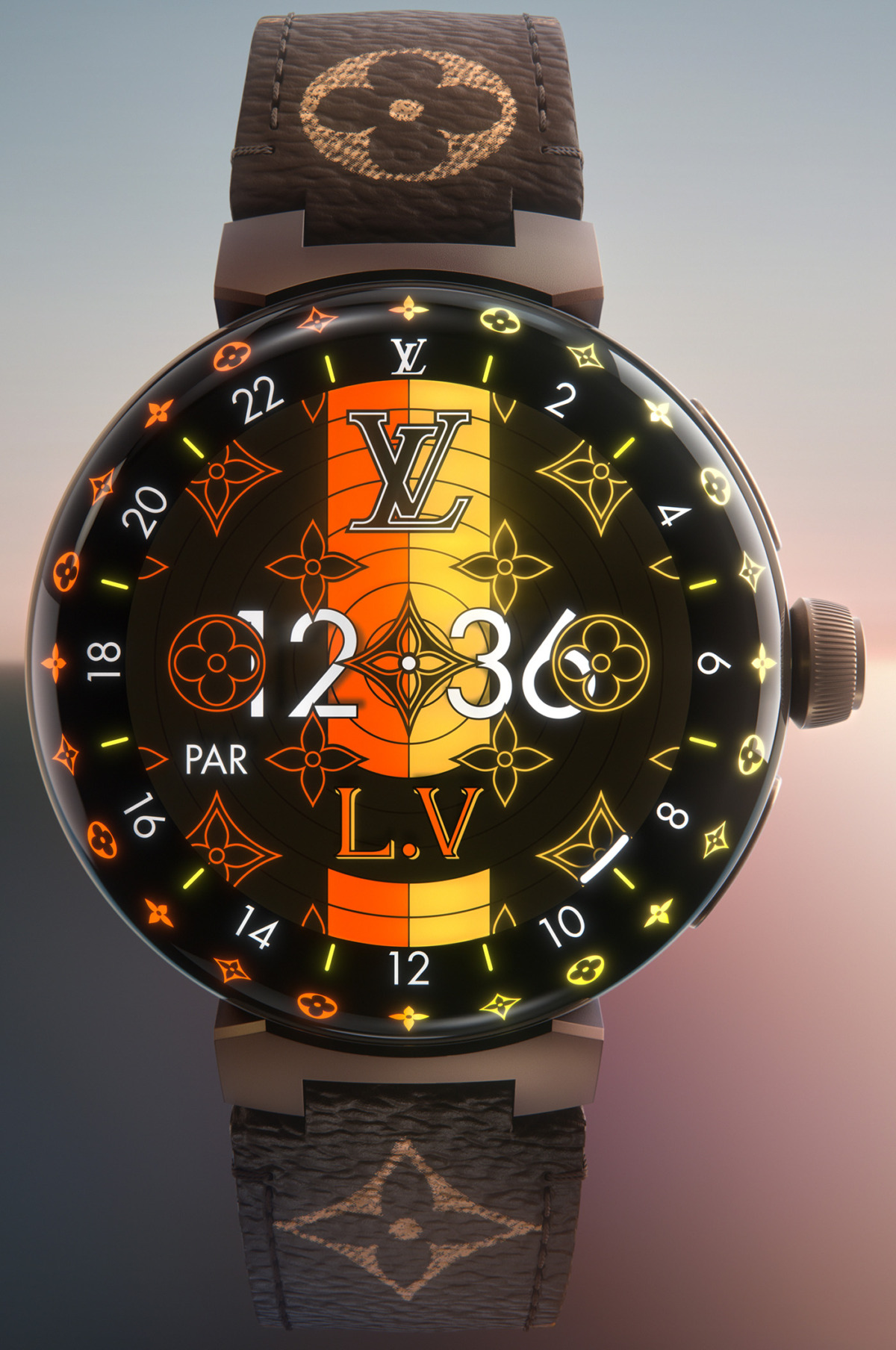 Tambour Horizon : Louis Vuitton lance sa montre connectée orientée