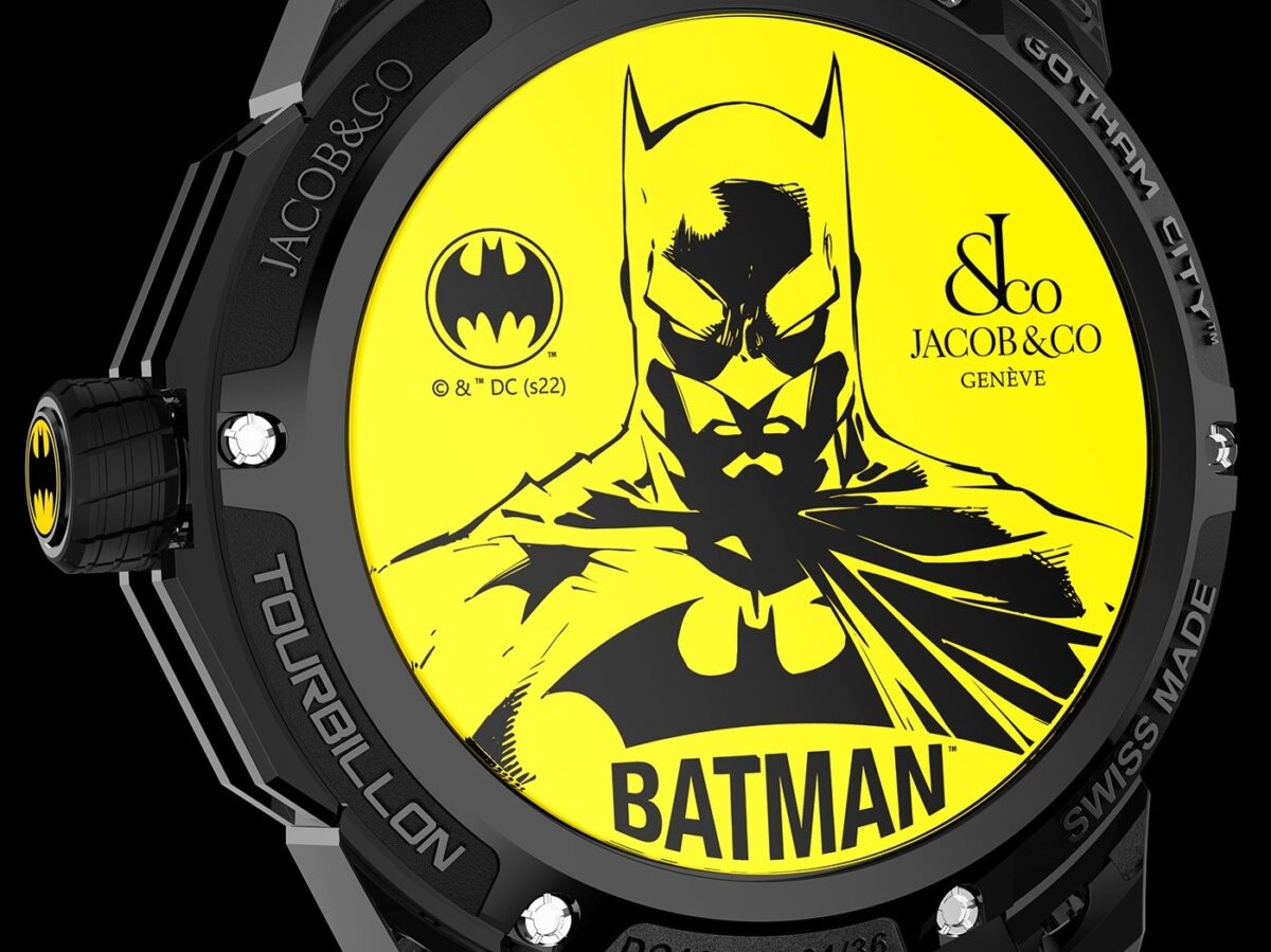 Jacob Co. Reveals 220K Batman Themed Sport Watch American Luxury