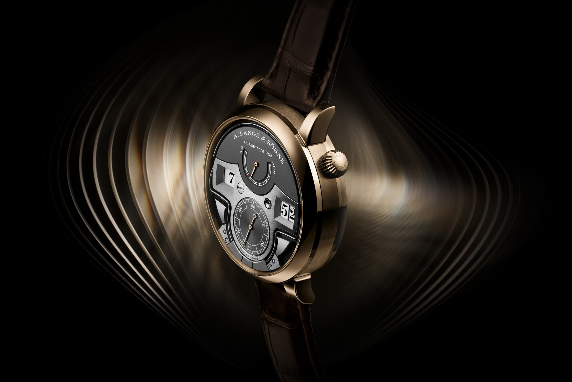 Honeygold Harmonics The New A. Lange S hne Zeitwerk