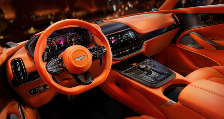 2025 Aston Martin DBX707 Shows Off Updated Interior