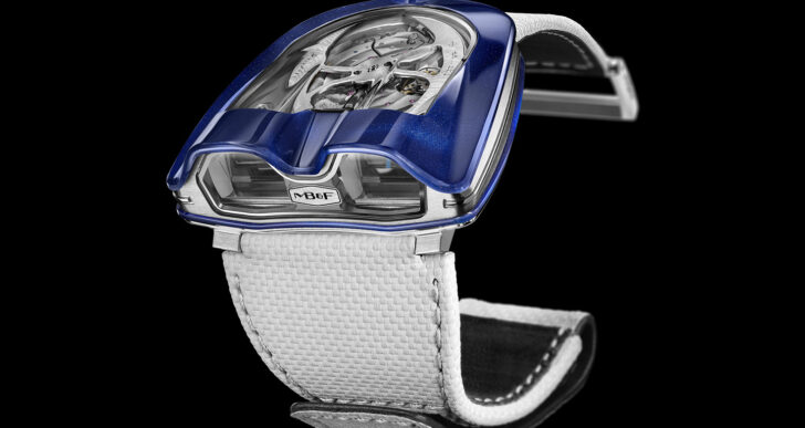 The Roadsters of Time: MB&F HM8 Mark 2 Blue