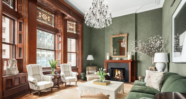 Jessica Chastain Lists Gilded Age Co-op in Manhattan for $7.5M