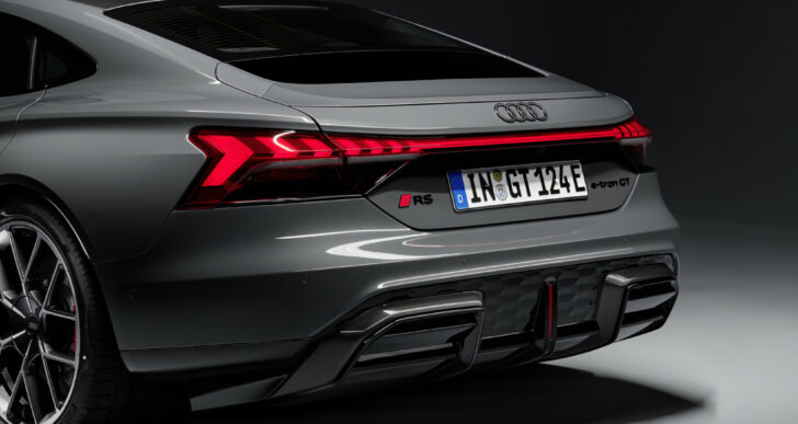 2025 Audi E-Tron GT Range Grows to Three Models; Flagship Boasts 912 HP