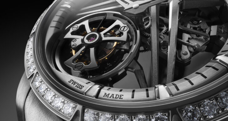 Roger Dubuis Introduces Excalibur Monotourbillon White Gold