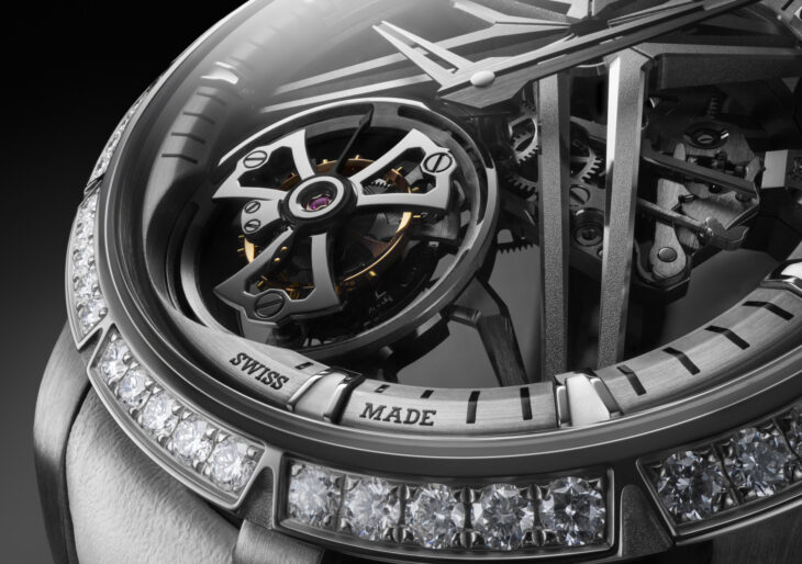 Roger Dubuis Introduces Excalibur Monotourbillon White Gold