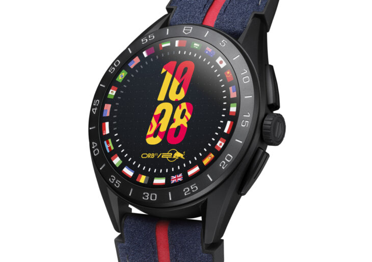 TAG Heuer Serves Up ‘Connected Calibre E4 45MM x Oracle Red Bull Racing Edition’